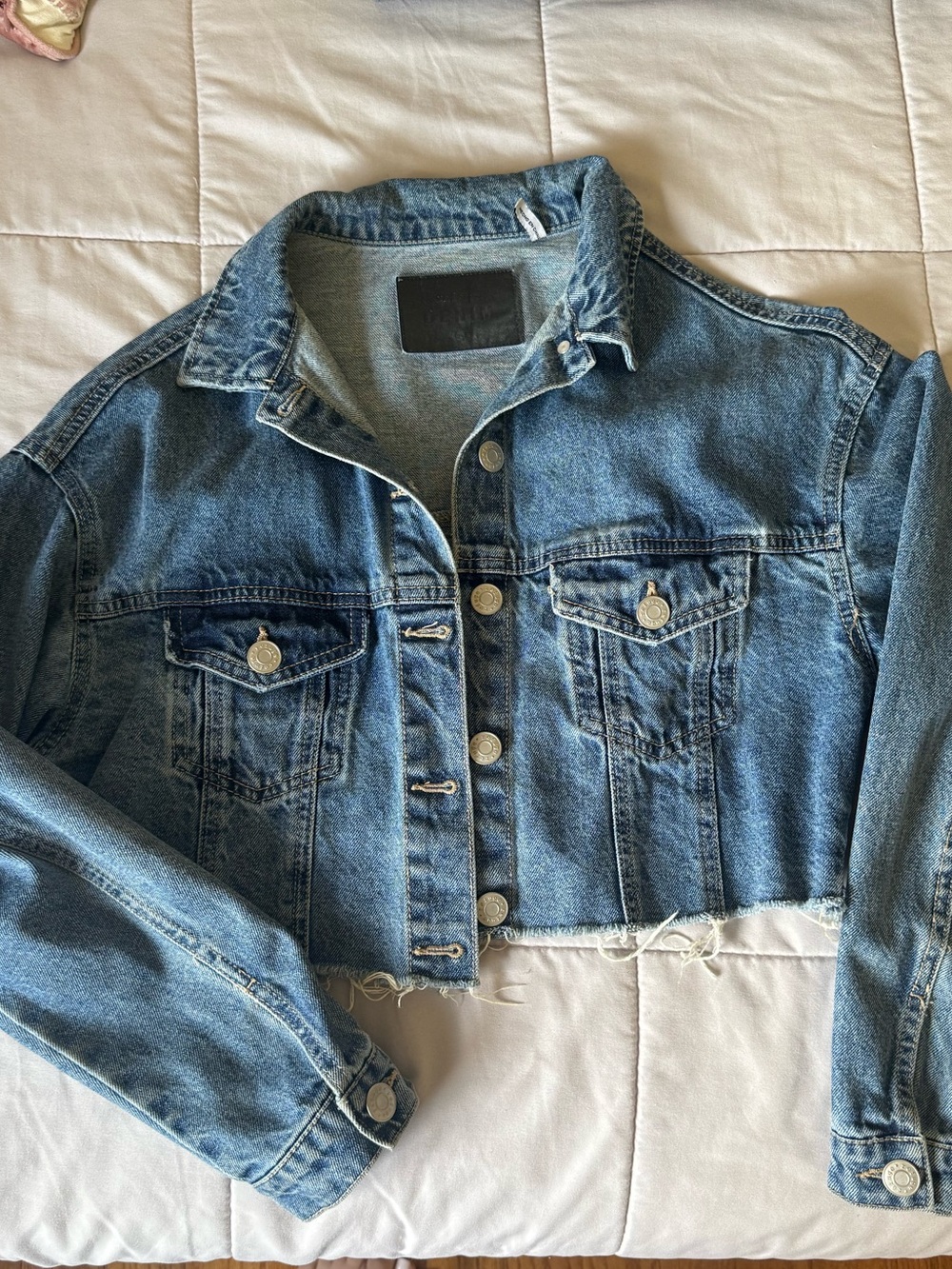 Cropped Jean Jacket